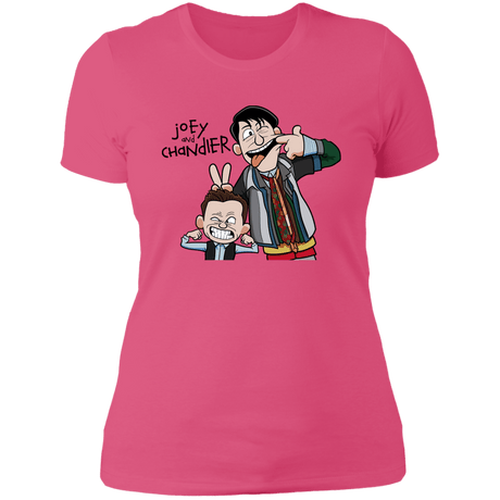 T-Shirts Hot Pink / S Joey & Chandler Women's Premium T-Shirt