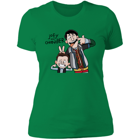 T-Shirts Kelly Green / S Joey & Chandler Women's Premium T-Shirt