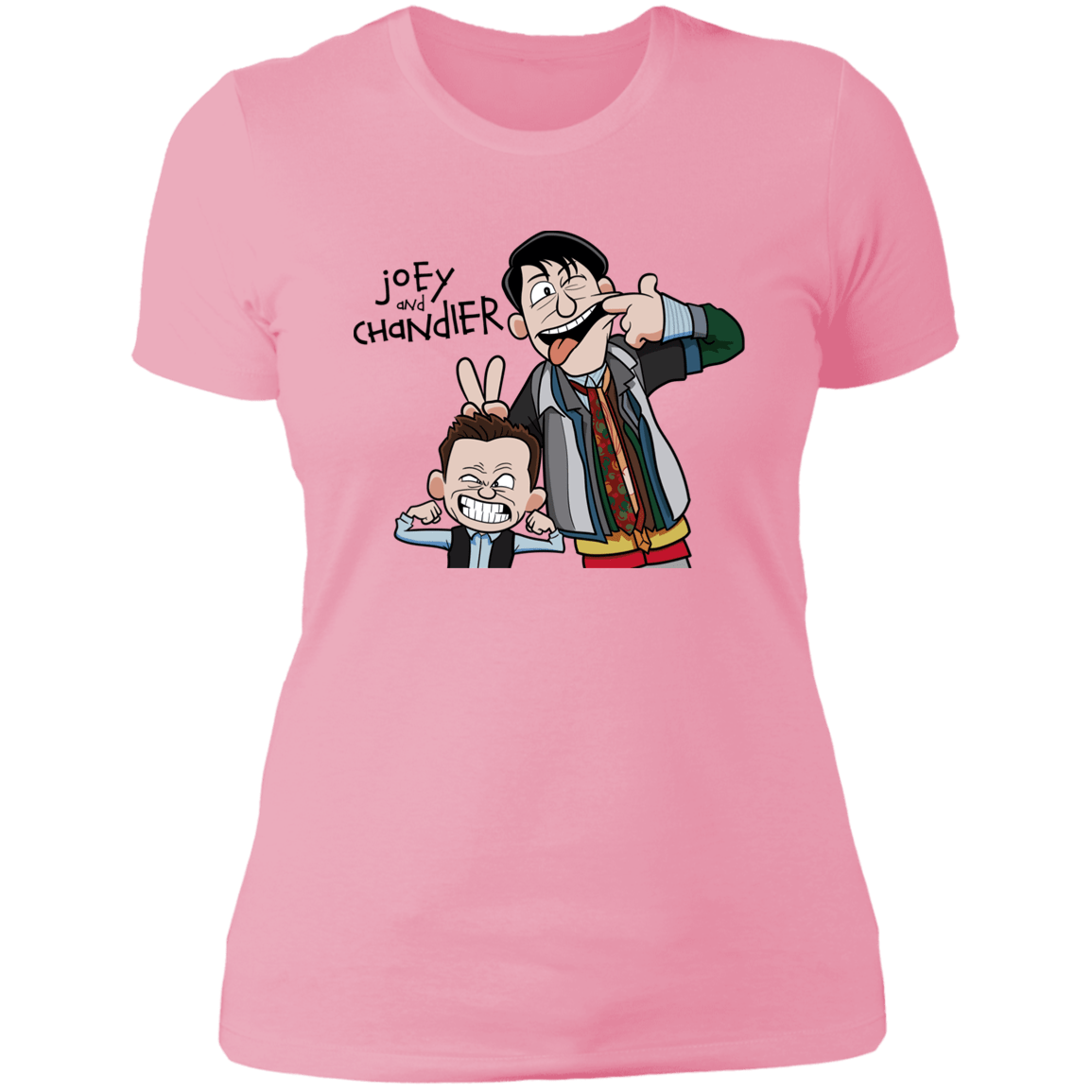 T-Shirts Light Pink / S Joey & Chandler Women's Premium T-Shirt