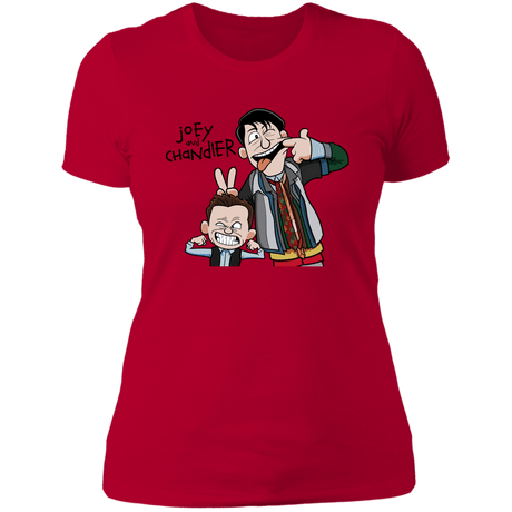 T-Shirts Red / S Joey & Chandler Women's Premium T-Shirt