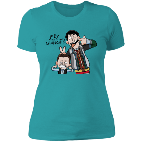 T-Shirts Tahiti Blue / S Joey & Chandler Women's Premium T-Shirt
