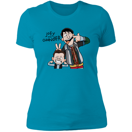 T-Shirts Turquoise / S Joey & Chandler Women's Premium T-Shirt