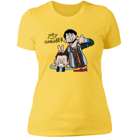 T-Shirts Vibrant Yellow / S Joey & Chandler Women's Premium T-Shirt