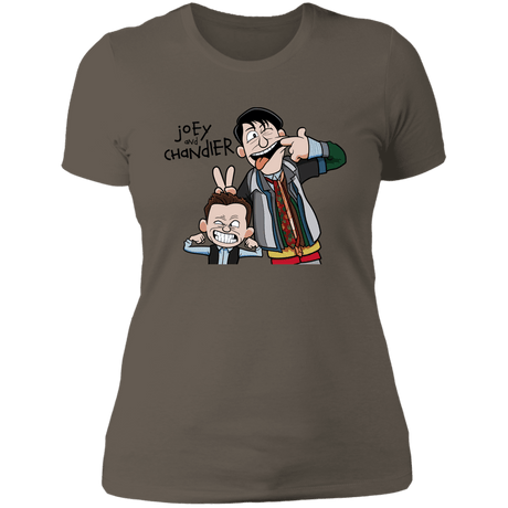 T-Shirts Warm Grey / S Joey & Chandler Women's Premium T-Shirt