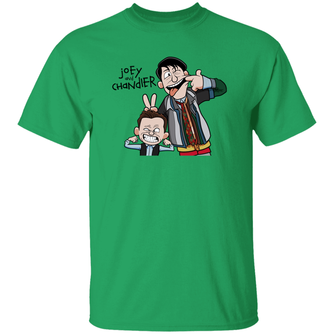 T-Shirts Irish Green / YXS Joey & Chandler Youth T-Shirt