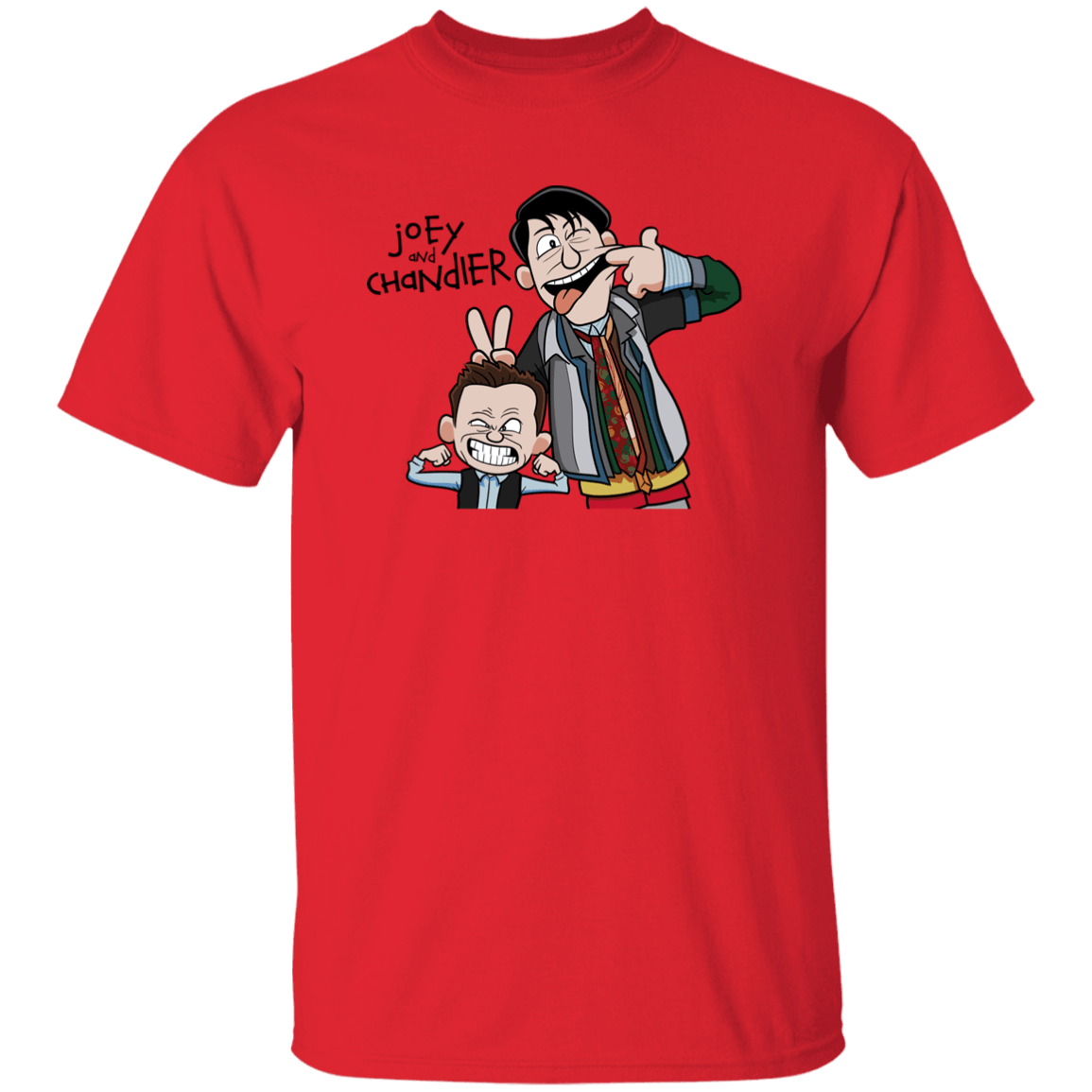 T-Shirts Red / YXS Joey & Chandler Youth T-Shirt