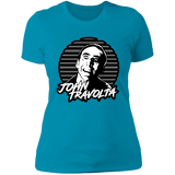 T-Shirts Turquoise / S John Travolta Women's Premium T-Shirt
