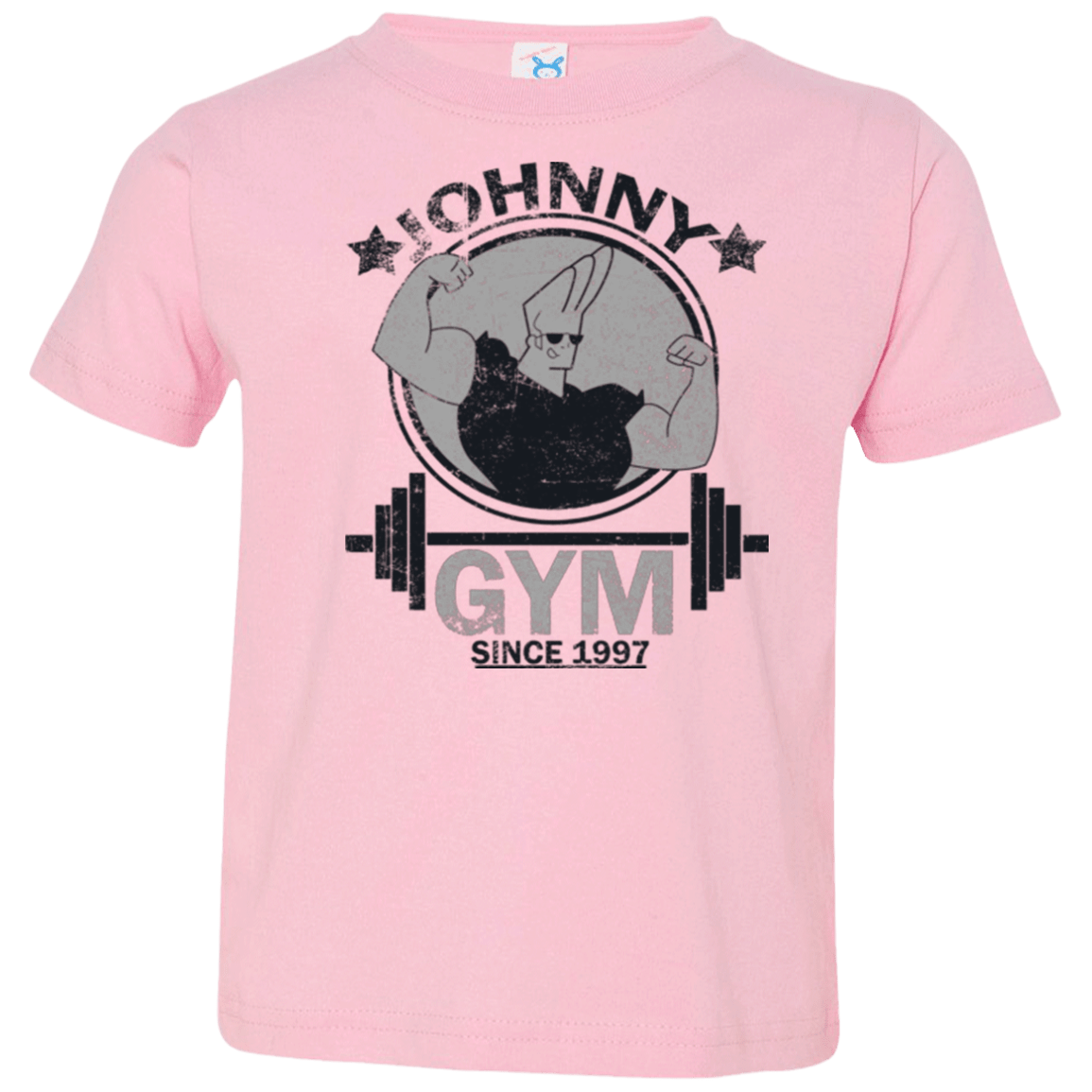 T-Shirts Pink / 2T Johnny Gym Toddler Premium T-Shirt