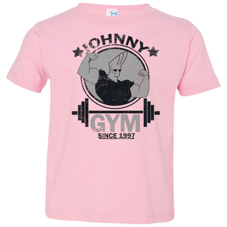 T-Shirts Pink / 2T Johnny Gym Toddler Premium T-Shirt