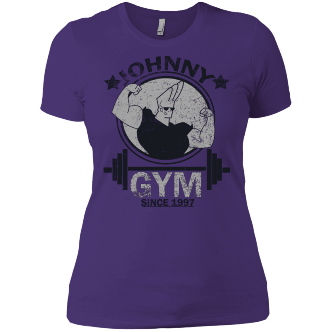 T-Shirts Purple / X-Small Johnny Gym Women's Premium T-Shirt