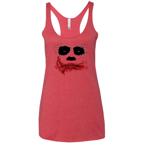 T-Shirts Vintage Red / X-Small Joker Women's Triblend Racerback Tank