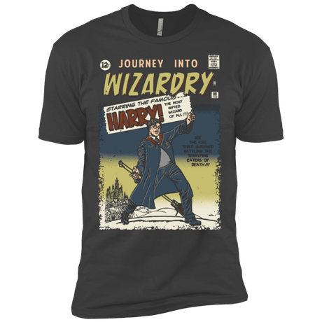 T-Shirts Heavy Metal / X-Small Journey into Wizardry Men's Premium T-Shirt