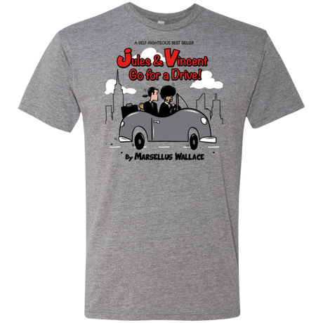 T-Shirts Premium Heather / Small Jules n Vincent Men's Triblend T-Shirt