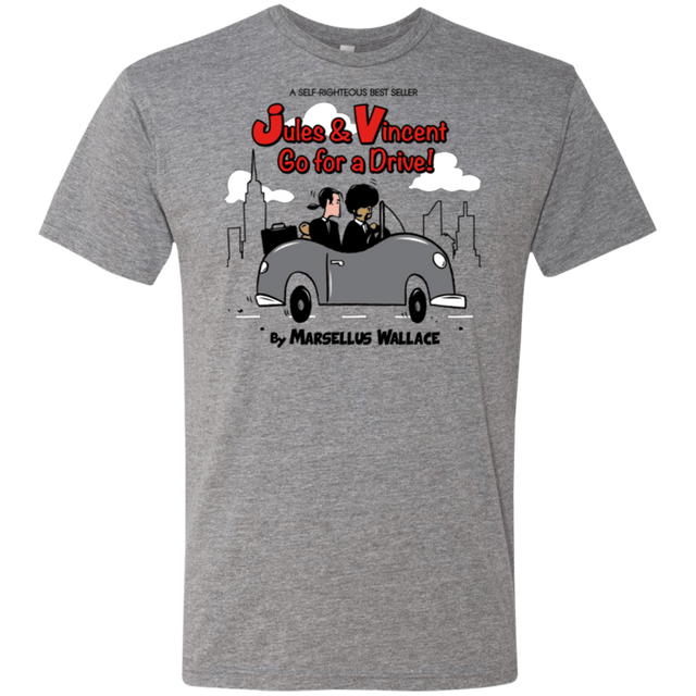 T-Shirts Premium Heather / Small Jules n Vincent Men's Triblend T-Shirt