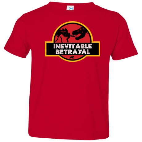 T-Shirts Red / 2T JURASSIC BETRAYAL Toddler Premium T-Shirt