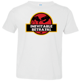 T-Shirts White / 2T JURASSIC BETRAYAL Toddler Premium T-Shirt