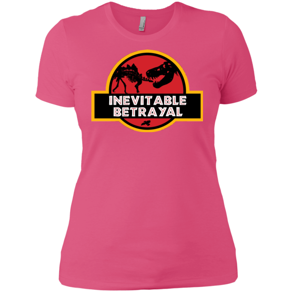 T-Shirts Hot Pink / X-Small JURASSIC BETRAYAL Women's Premium T-Shirt