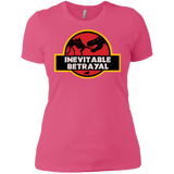 T-Shirts Hot Pink / X-Small JURASSIC BETRAYAL Women's Premium T-Shirt