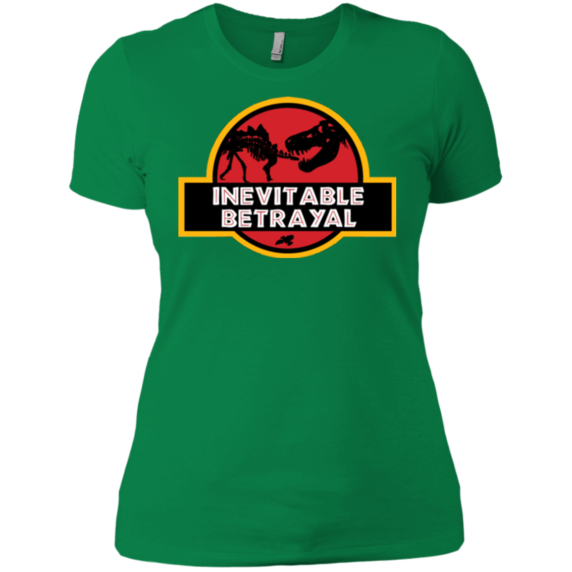 T-Shirts Kelly Green / X-Small JURASSIC BETRAYAL Women's Premium T-Shirt