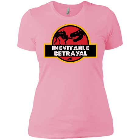 T-Shirts Light Pink / X-Small JURASSIC BETRAYAL Women's Premium T-Shirt