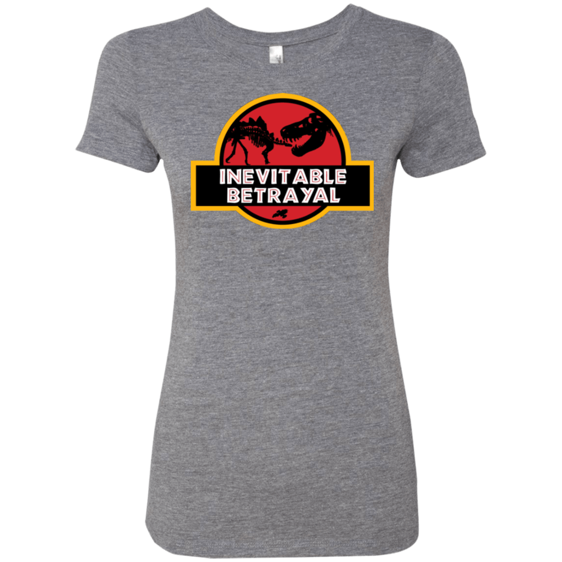 T-Shirts Premium Heather / Small JURASSIC BETRAYAL Women's Triblend T-Shirt