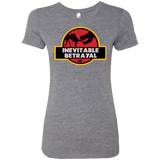 T-Shirts Premium Heather / Small JURASSIC BETRAYAL Women's Triblend T-Shirt