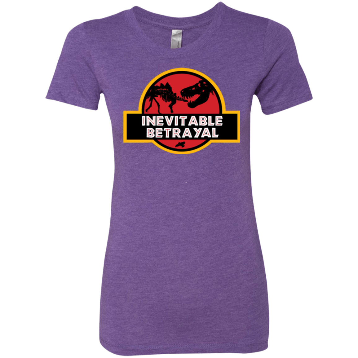 T-Shirts Purple Rush / Small JURASSIC BETRAYAL Women's Triblend T-Shirt