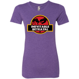 T-Shirts Purple Rush / Small JURASSIC BETRAYAL Women's Triblend T-Shirt