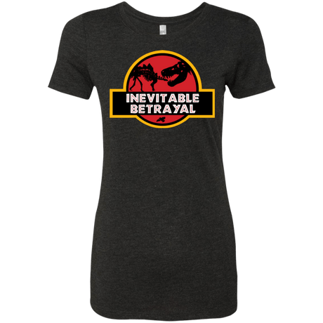 T-Shirts Vintage Black / Small JURASSIC BETRAYAL Women's Triblend T-Shirt