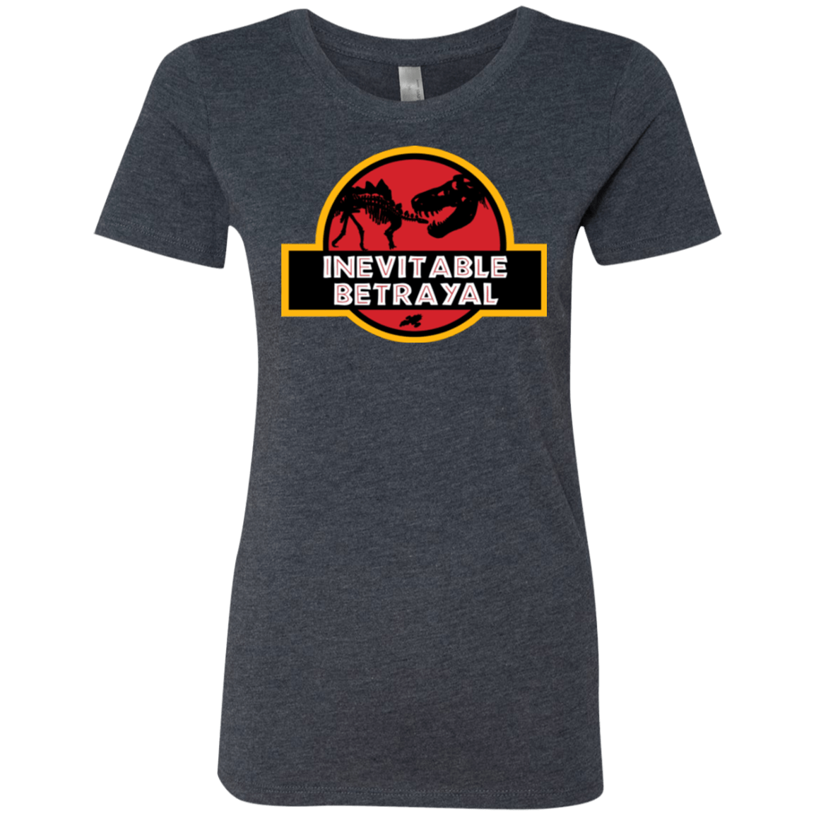 T-Shirts Vintage Navy / Small JURASSIC BETRAYAL Women's Triblend T-Shirt