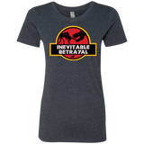 T-Shirts Vintage Navy / Small JURASSIC BETRAYAL Women's Triblend T-Shirt