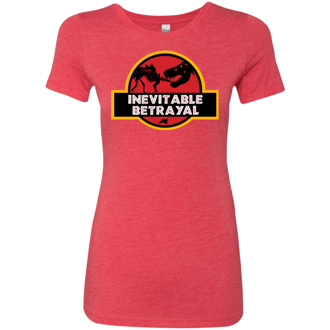 T-Shirts Vintage Red / Small JURASSIC BETRAYAL Women's Triblend T-Shirt