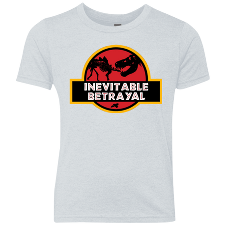 T-Shirts Heather White / YXS JURASSIC BETRAYAL Youth Triblend T-Shirt