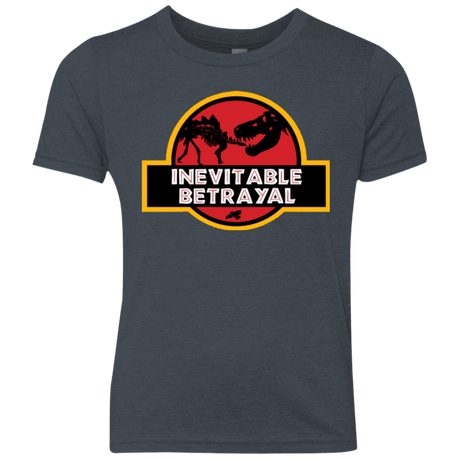 T-Shirts Vintage Navy / YXS JURASSIC BETRAYAL Youth Triblend T-Shirt