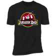 T-Shirts Black / X-Small Jurassic Dad Men's Premium T-Shirt