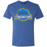 T-Shirts Vintage Royal / Small Jurassic Power Blue Men's Triblend T-Shirt