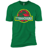 T-Shirts Kelly Green / X-Small Jurassic Power Red Men's Premium T-Shirt
