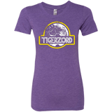 T-Shirts Purple Rush / Small Jurassic Power White Women's Triblend T-Shirt