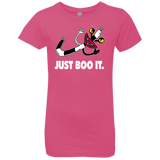 T-Shirts Hot Pink / YXS Just Boo It Girls Premium T-Shirt