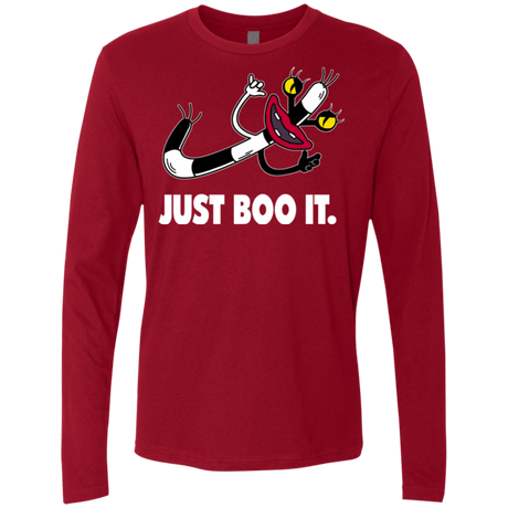 T-Shirts Cardinal / Small Just Boo It Men's Premium Long Sleeve