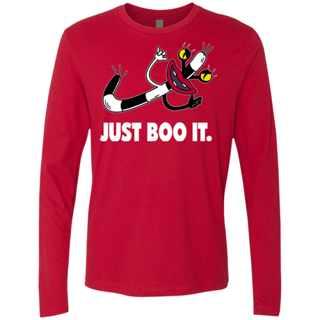 T-Shirts Red / Small Just Boo It Men's Premium Long Sleeve