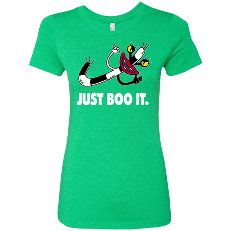 T-Shirts Envy / Small Just Boo It Women's Triblend T-Shirt