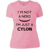 T-Shirts Light Pink / X-Small Just cylon Women's Premium T-Shirt