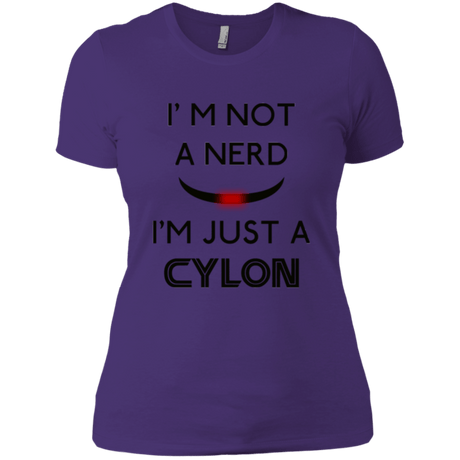 T-Shirts Purple / X-Small Just cylon Women's Premium T-Shirt