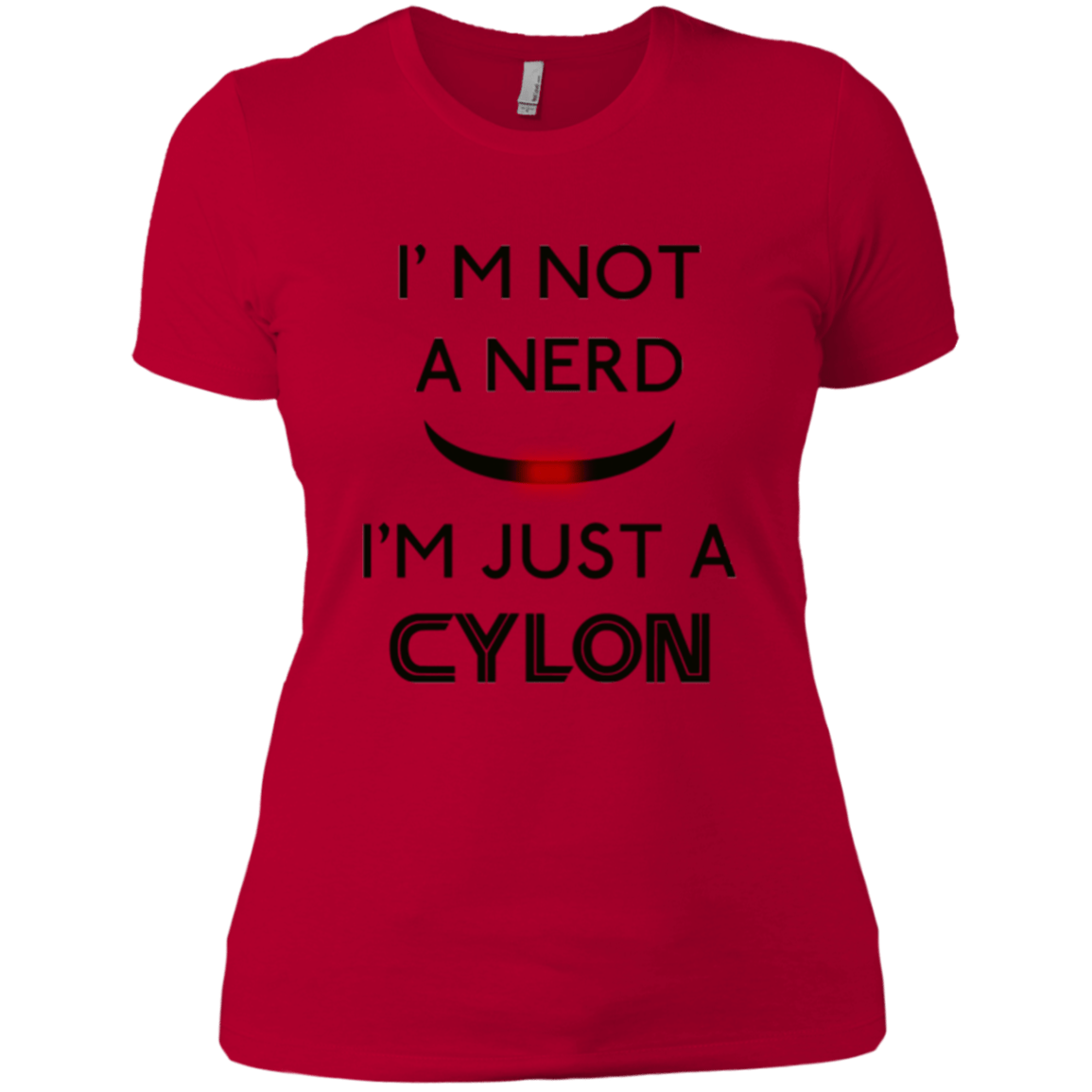 T-Shirts Red / X-Small Just cylon Women's Premium T-Shirt