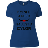 T-Shirts Royal / X-Small Just cylon Women's Premium T-Shirt