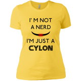 T-Shirts Vibrant Yellow / X-Small Just cylon Women's Premium T-Shirt