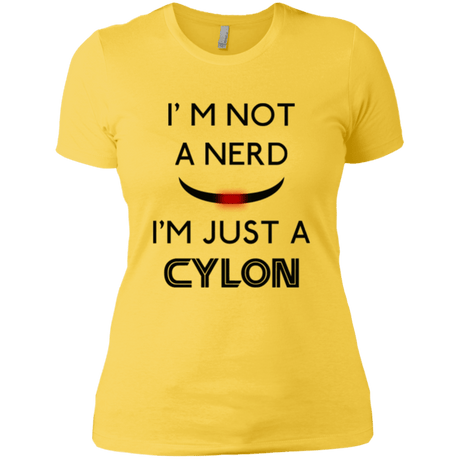 T-Shirts Vibrant Yellow / X-Small Just cylon Women's Premium T-Shirt
