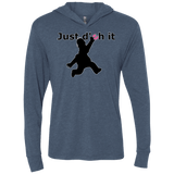 T-Shirts Indigo / X-Small Just doh it Triblend Long Sleeve Hoodie Tee