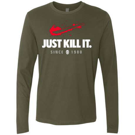 T-Shirts Military Green / Small Just Kill It Men's Premium Long Sleeve